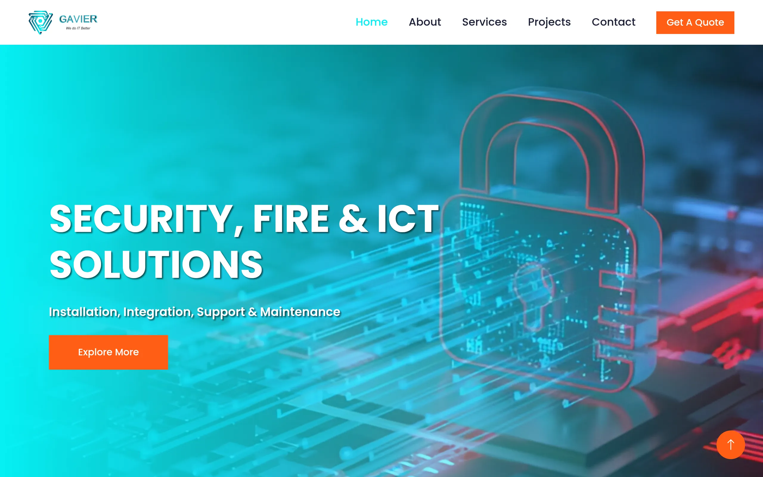 Gavier Tech website preview