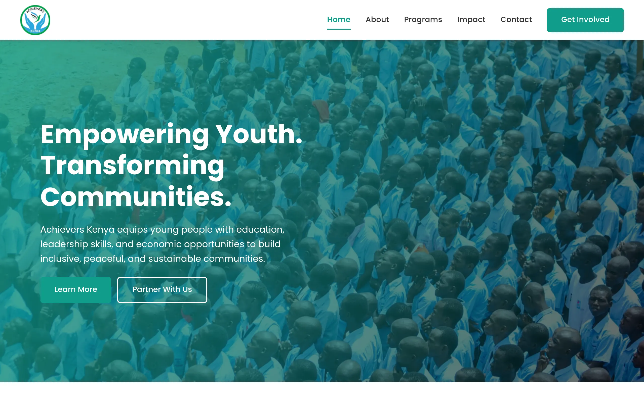 NGO Template 01 preview