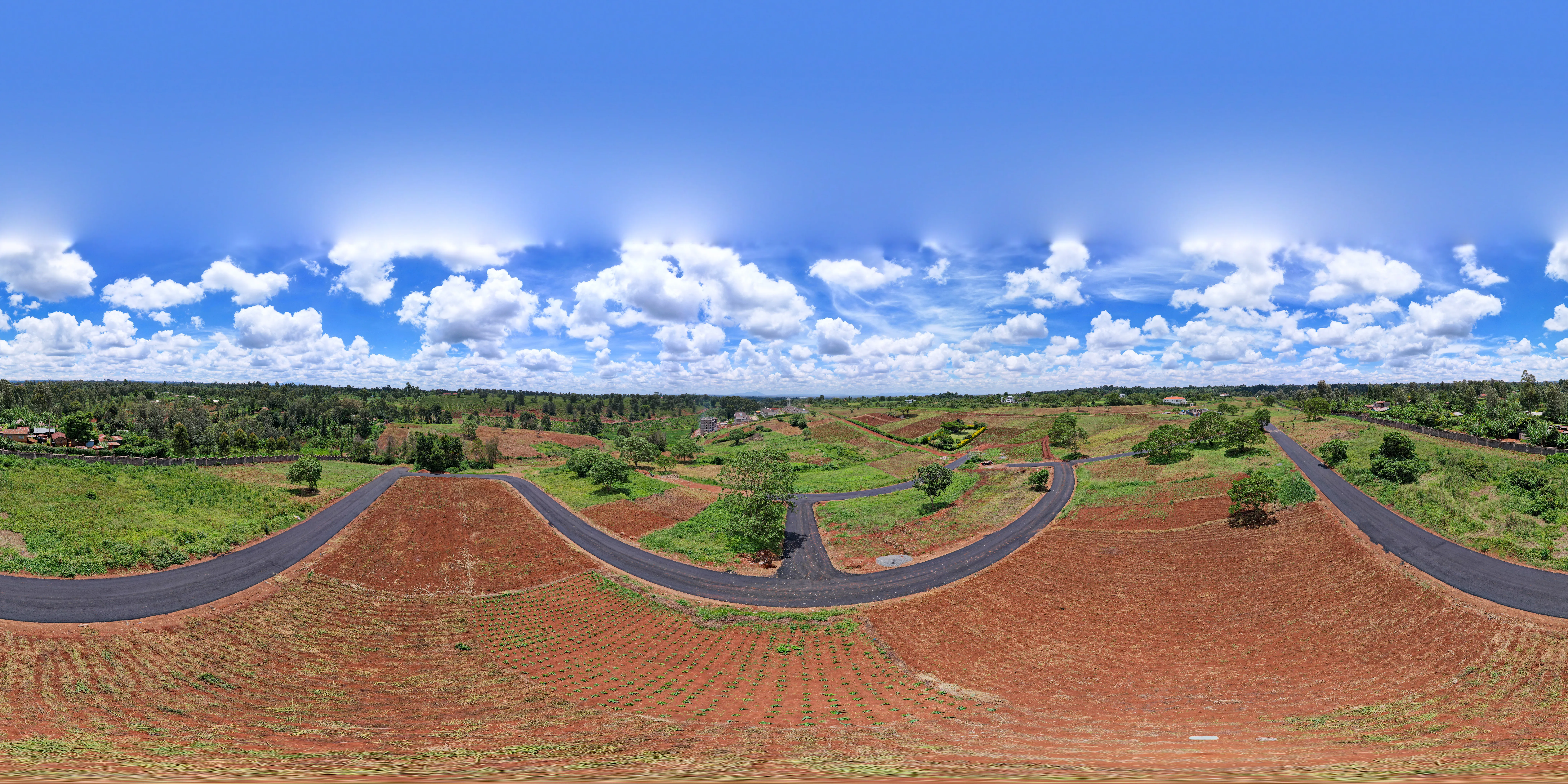360 degree aerial panorama of Ridgeview Gardens, Juja